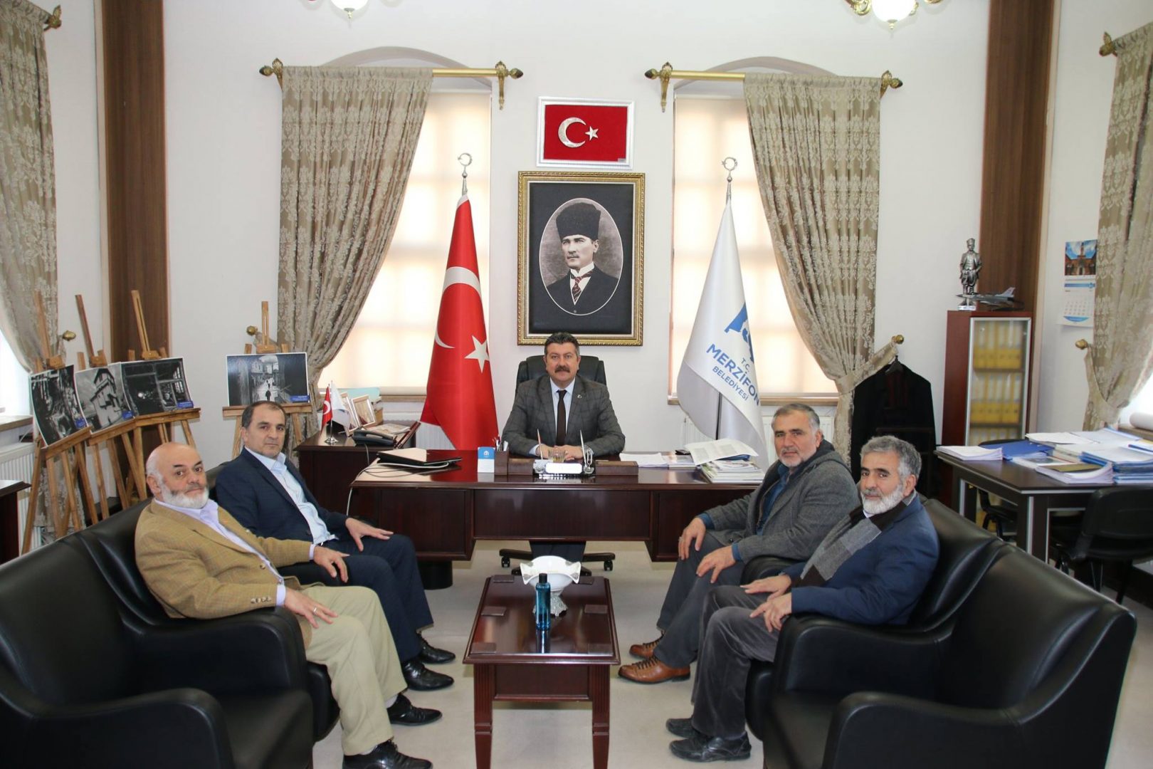 Saadet Partisi İlçe Yönetiminden Belediyemize Ziyaret