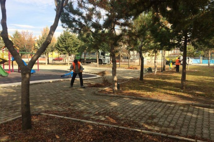 Sgk, 14 Evler ve Çağla Parkı Temizlendi