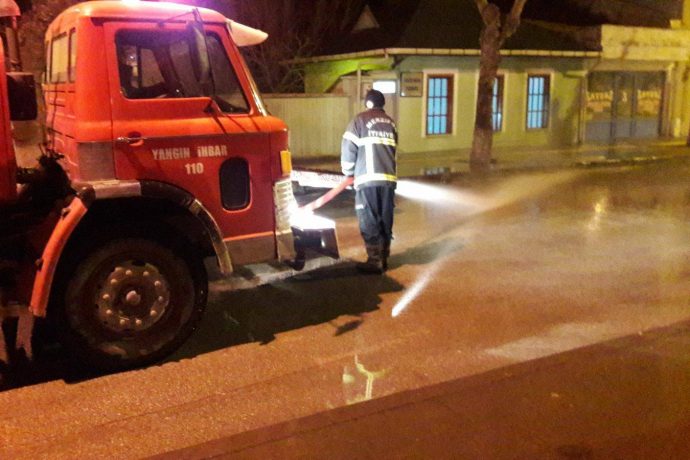 Harmanlar Caddesi Ekiplerimiz Tarafından Temizlendi