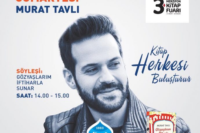 Murat Tavlı Merzifon 3. Kitap Fuarımızda