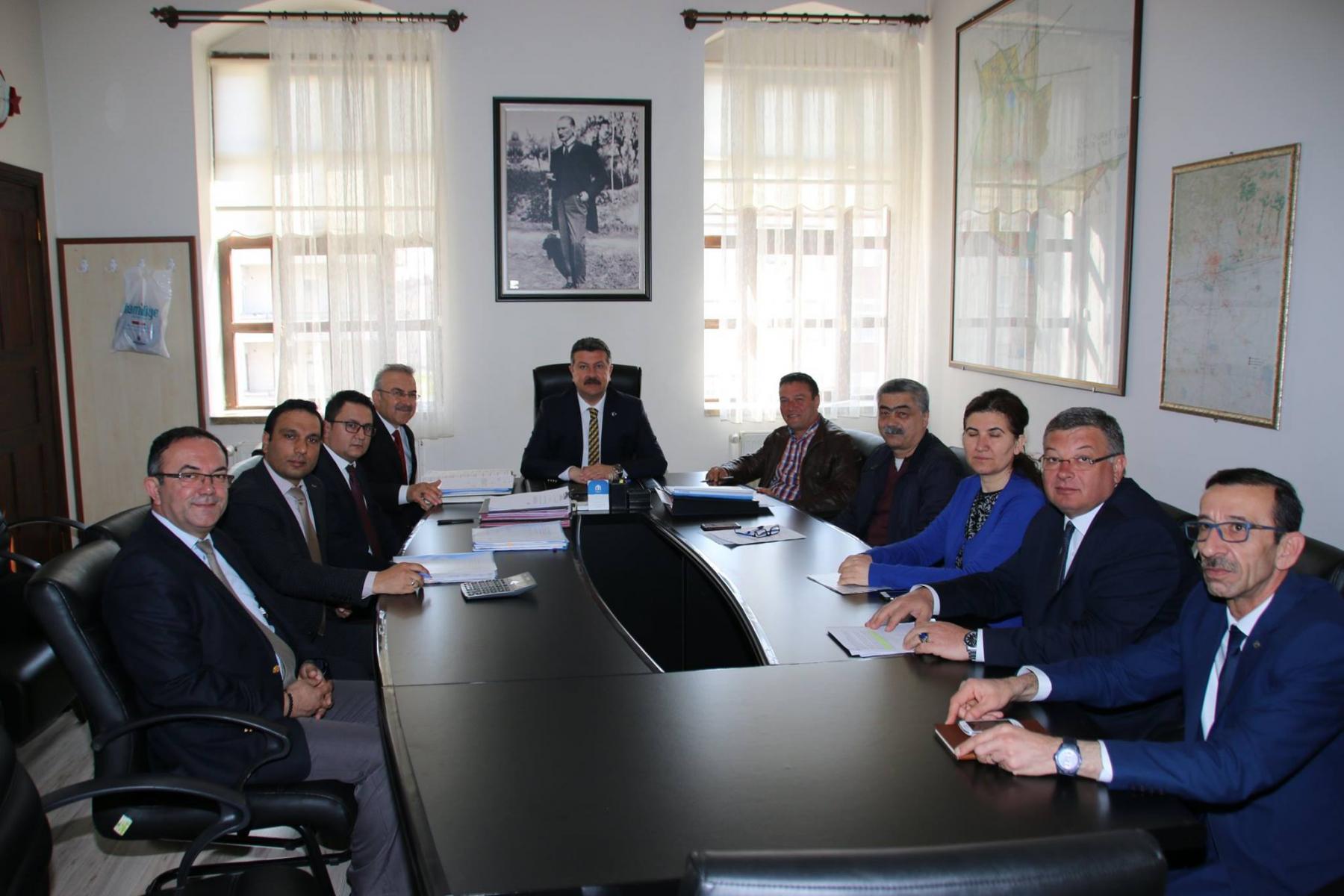 Haftalık Encümen Toplantısı Gerçekleşti