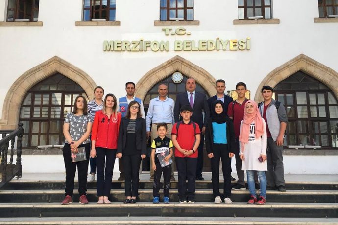 Gençlik ve Spor Haftası Sebebiyle Sporcular Belediyemizi Ziyaret Etti