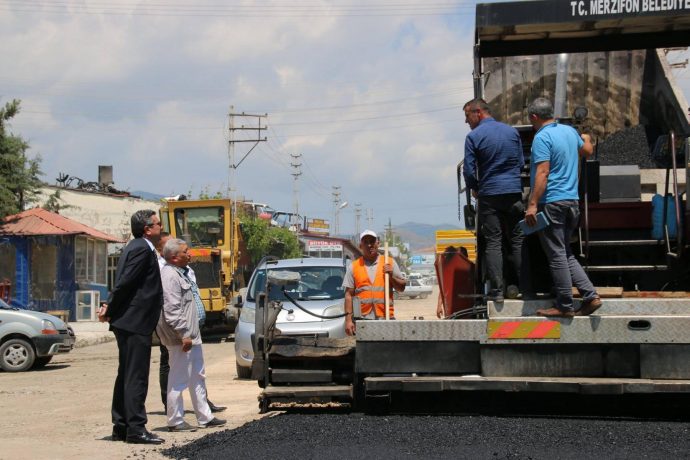 Asfalt Çalışmamız 100. Yıl Sanayi Sitesi 2. Blokta Başladı