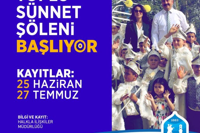 Toplu Sünnet Şöleni Kayıtlarımız Devam Ediyor