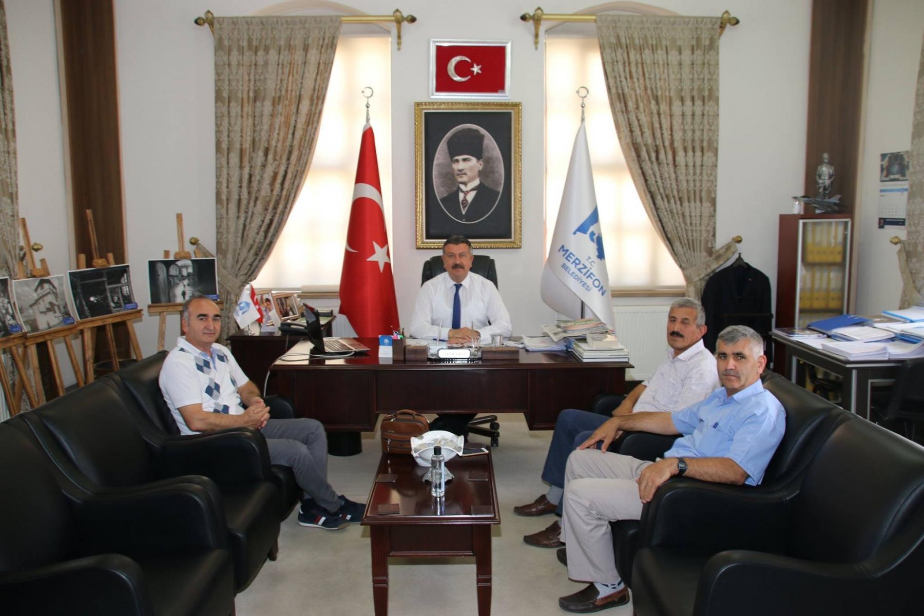 Bem-Bir-Sen Yönetiminden Belediyemize Ziyaret