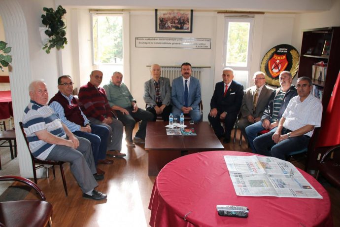 Başkanımız Emekli Astsubaylar Derneğine Ziyarette Bulundu