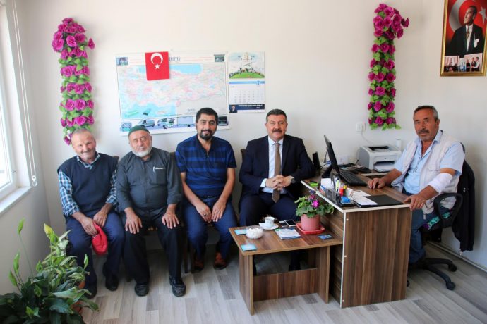 Başkanımızdan Muhtarlarımıza Ziyaret