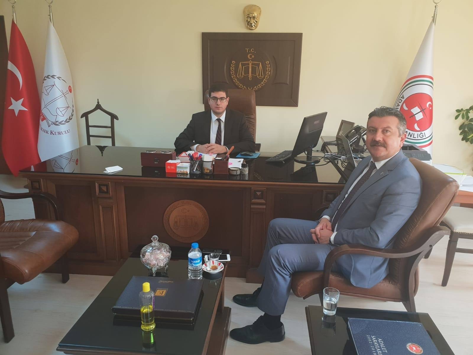 Başkanımızdan Cumhuriyet Savcısına Ziyaret