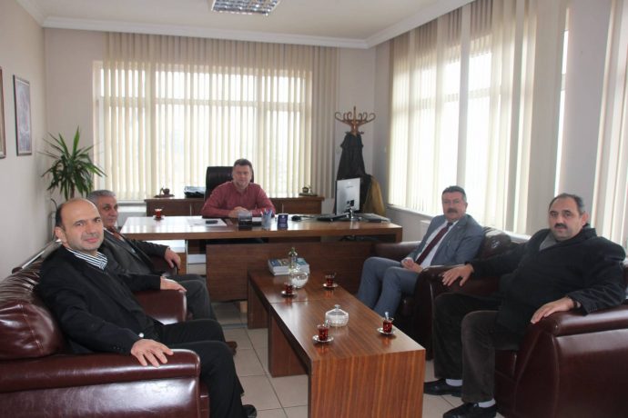 Merzifon Çeltek Şube Başkanı Sn. Cemil Güven ve Yeni Çeltek İşletme Müdürü Sn.Barbaros İnan’a Ziyaret