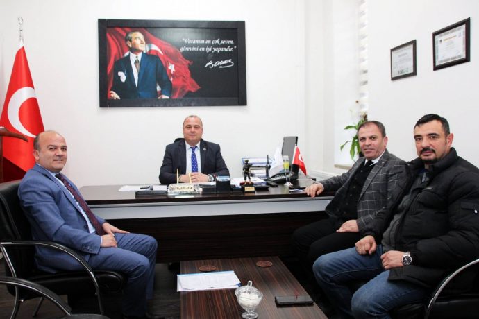 Amasya Belediyesi İdari Personellerinden Belediyemize Ziyaret