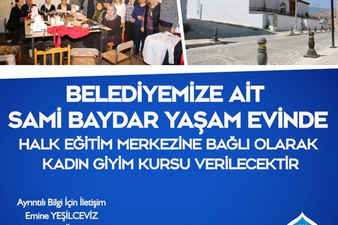 Kadın Giyim Kursu Kayıtları Başlıyor