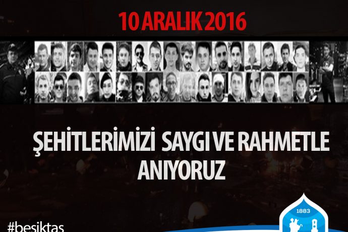 10 Aralık Şehitlerimizi Saygı Ve Rahmetle Anıyoruz.