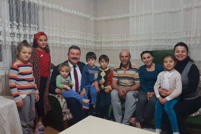 Başkanımızdan Gülşah Yılmaz Ve Ailesine Ziyaret