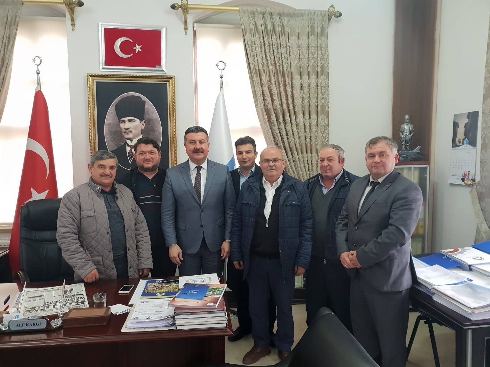 Derealan Köyü Kültür Dayanışma Ve Yardımlaşma Derneği’nden Belediyemize Ziyaret