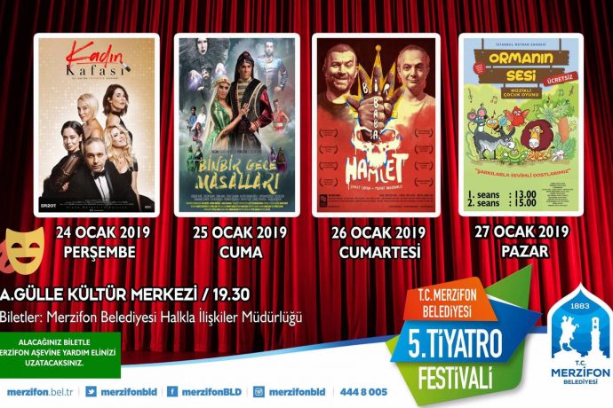 Merzifon Belediyesi 5. Tiyatro Festivali