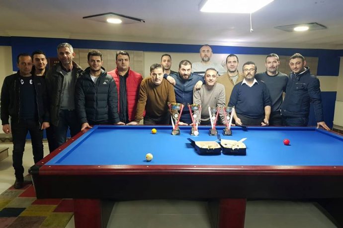 Türkiye Bilardo Federasyonu 2019 Amasya 1. Etap İl Seçmeleri Gerçekleşti