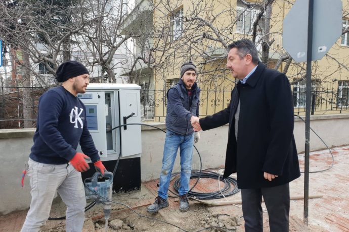Başkanımız Trafik Sinyalizasyon Çalışmalarını İnceledi