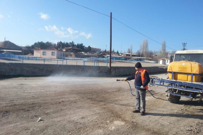 Temizlik İşleri Müdürlüğümüz İlaçlama Çalışmalarına Başladı
