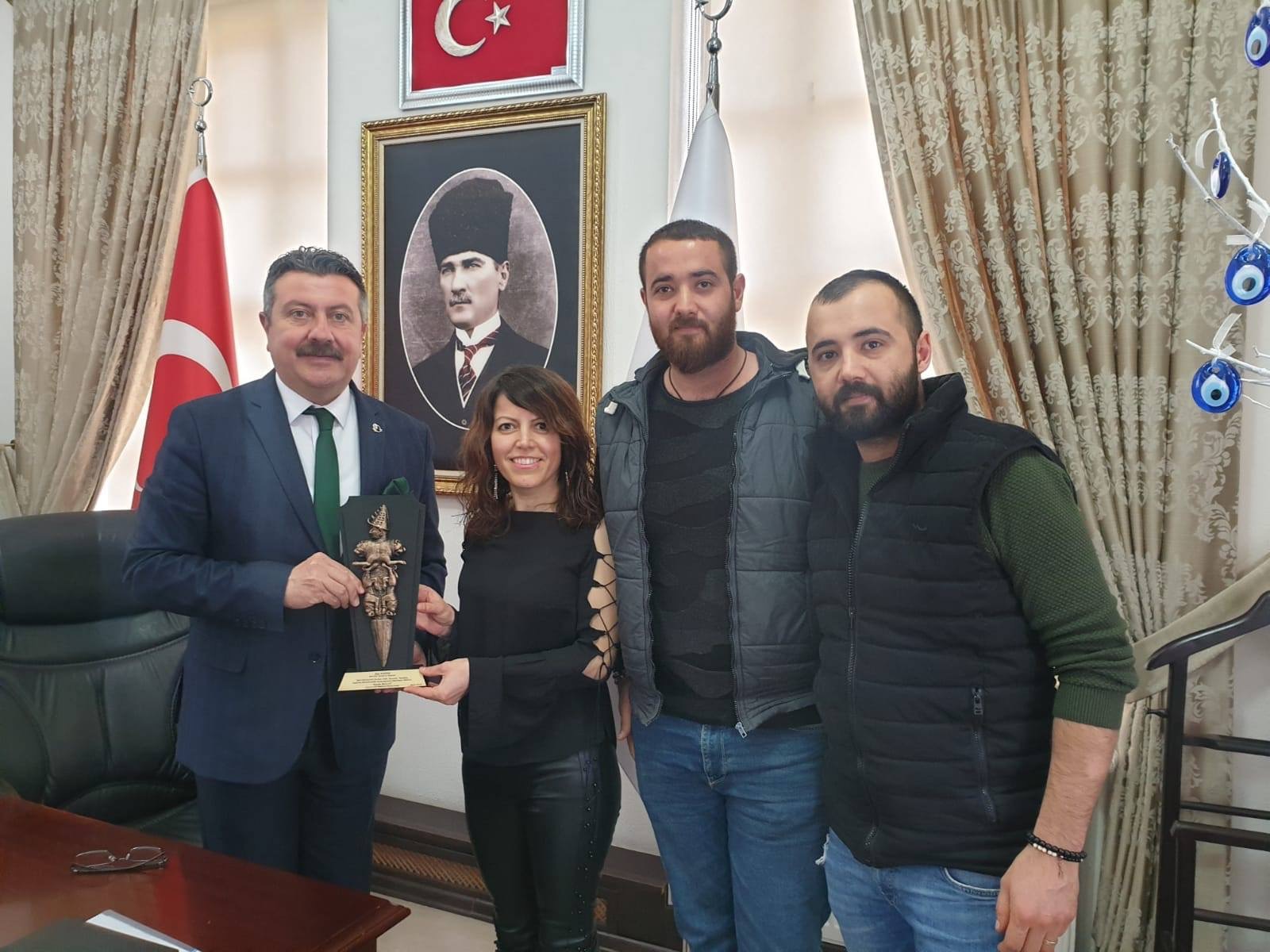 Çorum Chp Belediye Meclis Üyesi Nazik Bulut’tan Belediyemize Ziyaret