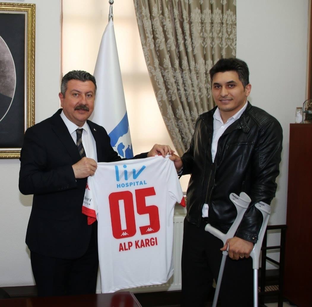 Samsun Medicalpark Engelli Gücü Spor Kulübü’nden Belediyemize Ziyaret