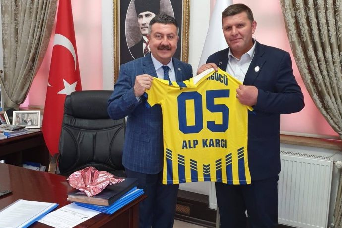 Merzifon Gücü Spor Kulübü Başkanından Belediyemize Ziyaret