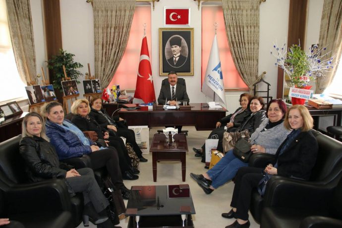 Merzifon Yardımsevenler Derneği’nden Belediyemize Ziyaret