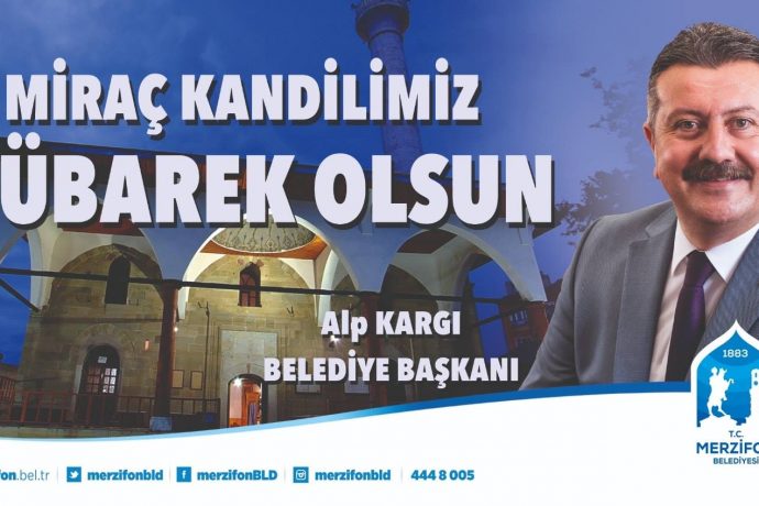 Miraç Kandilimiz Mübarek Olsun