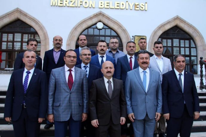 Amasya Valimiz Sn. Dr. Osman Varol’dan Belediyemize Ziyaret