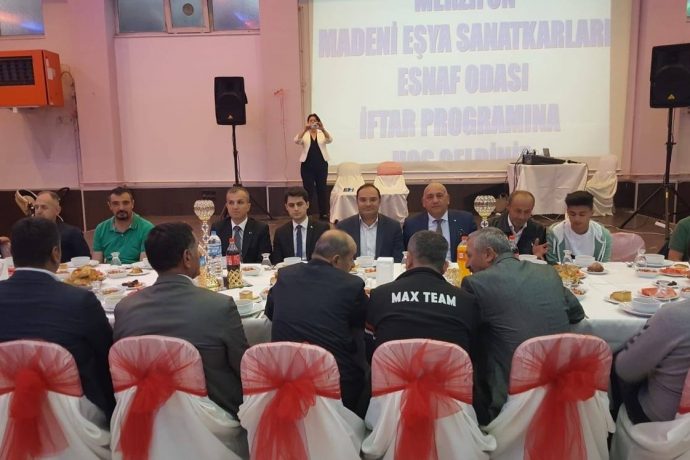 Başkan Yardımcımız Erkan Ergül İftar Yemeğine Katıldı
