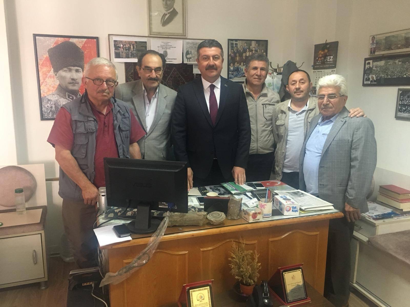 Başkanımız Sn. Gündüz Türem’e Ziyarette Bulundu
