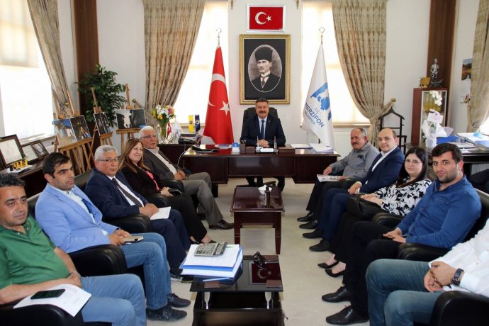 Amasya Mimarlar Odası Başkanından Belediyemize Ziyaret