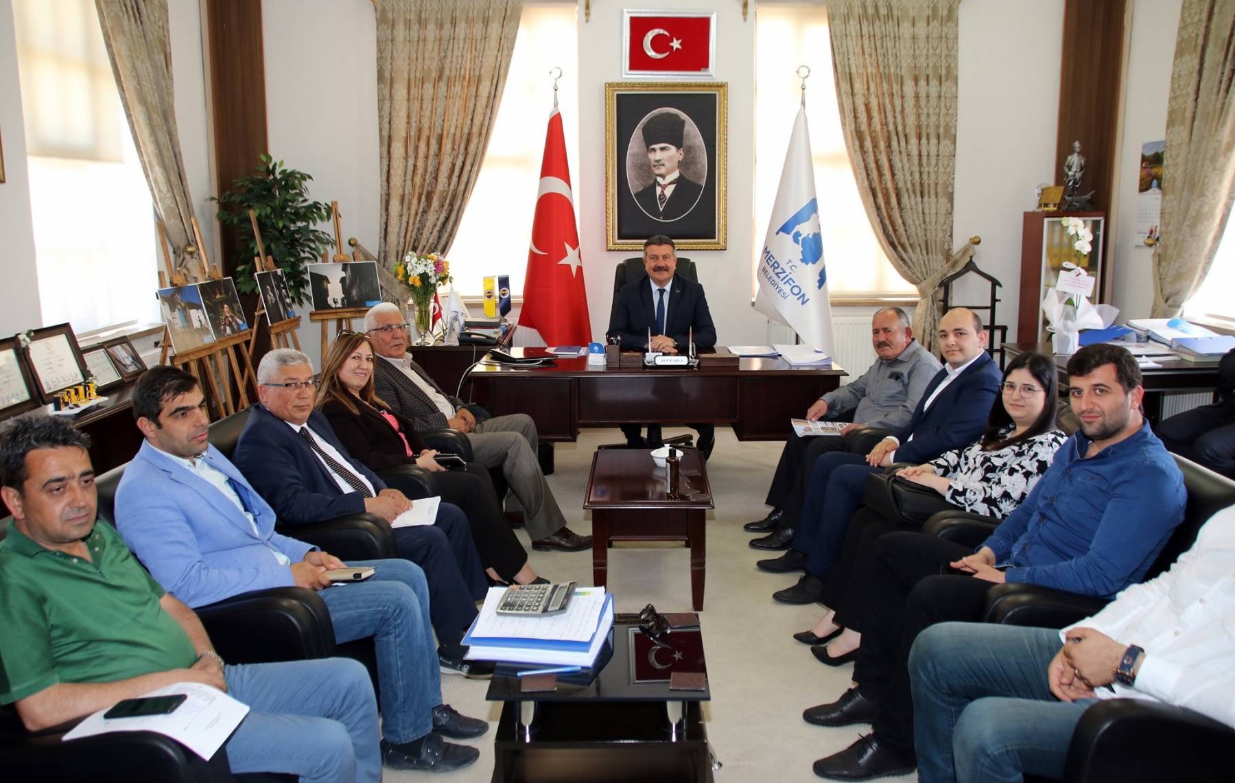 Amasya Mimarlar Odası Başkanından Belediyemize Ziyaret