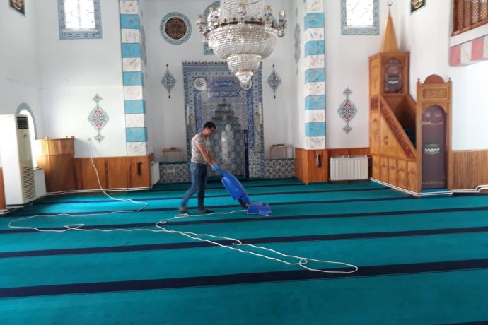 Ramazan Ayı Öncesi Camii Temizliği Çalışmalarımız Hızla Devam Ediyor