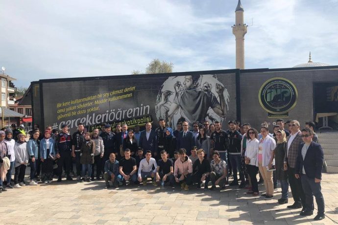 Narkotik Eğitim Tırı Şehrimizde Konakladı