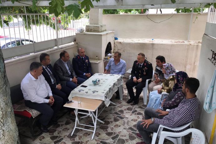 Gazimize Ve Şehit Ailemize Ziyarette Bulunduk