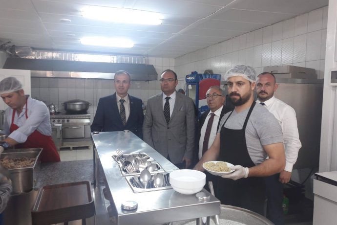 Kaymakamımız Sn. Gürkan Demirkale’den Aşevine Ziyaret