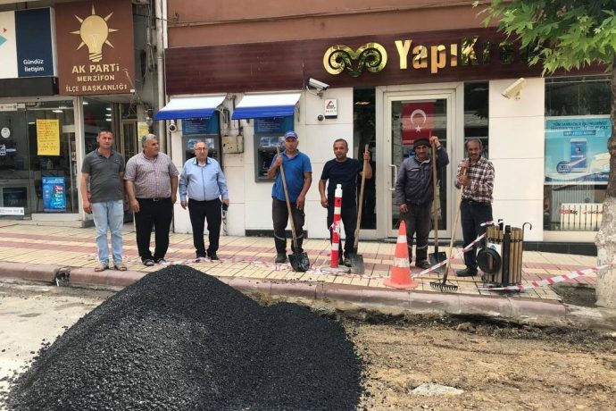 Başkan Yardımcımız Tuncer Basmacı Sahada Devam Eden Çalışmaları İnceledi