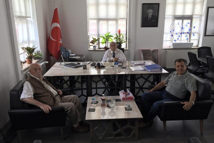 Sn. Tahsin Kavas ve Sn. Fatma Turan’dan Başkan Yardımcımız Tuncer Basmacı’ya Ziyaret