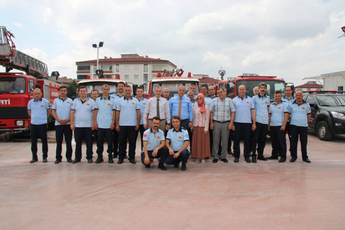 Başkan Yardımcımız Erkan Ergül, İtfaiye Müdürlüğümüzle Kahvaltıda Buluştu