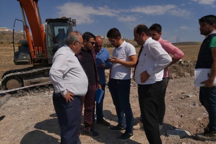 Başkan Yardımcımız M. Tuncer Basmacı ve Su ve Kanalizasyon İşleri Personelimiz Ankara’da