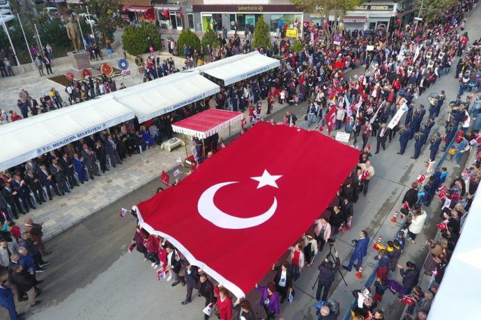 Merzifon’da 29 Ekim Cumhuriyet Bayramı Coşkusu