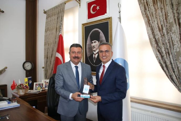 Siteplus Kurucusu ve Ceo’su Ufuk Coşkun Belediyemize Ziyarette Bulundu
