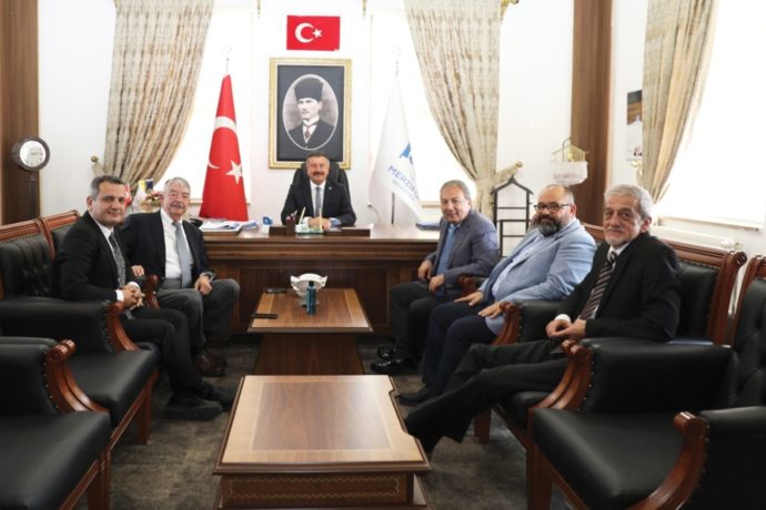 Atlas Dunnage A.Ş. Yetkililerini Belediyemizde Ağırladık