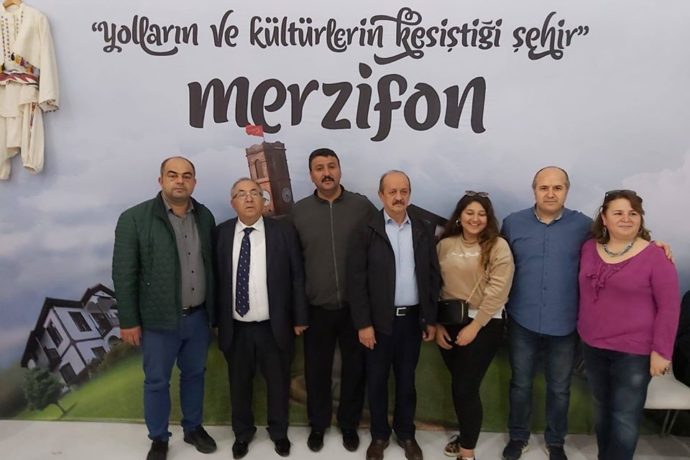 Merzifonlu Hemşehrilerimizden Standımıza Ziyaret