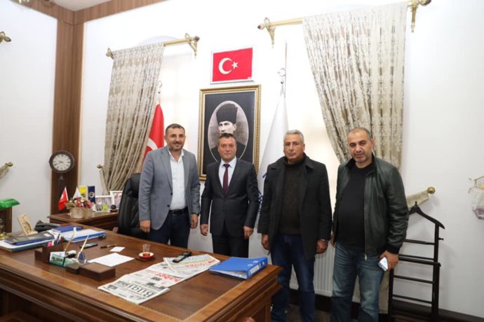 Sn. Nurullah Kahraman’dan Belediyemize Ziyaret