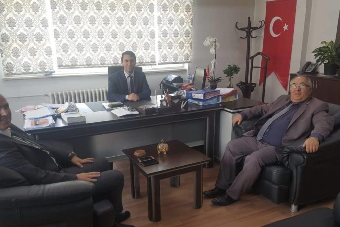 Başkan Yardımcılarımızdan Mal Müdürü Sn. Kader Yazıcı’ya Ziyaret