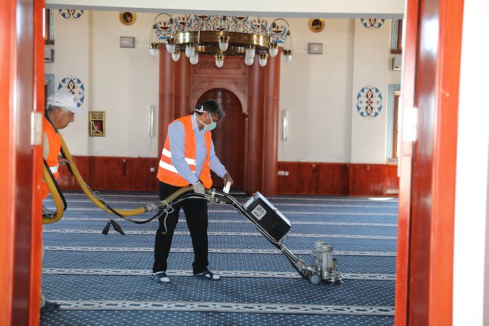 Cami, Cem Evi ve Mescitlerin Temizliği Gerçekleştirildi