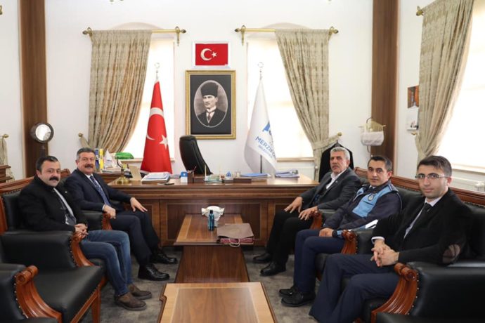Hamamözü Belediye Başkanı Belediyemize Ziyarette Bulundu