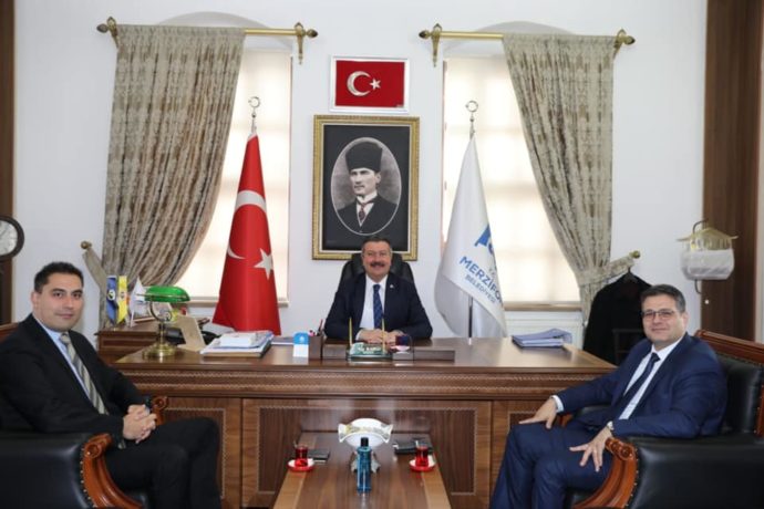 İş Bankası Yöneticilerinden Belediyemize Ziyaret