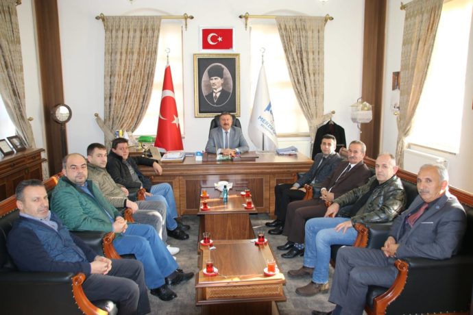 İyi Parti Merzifon İlçe Yönetiminden Belediyemize Ziyaret